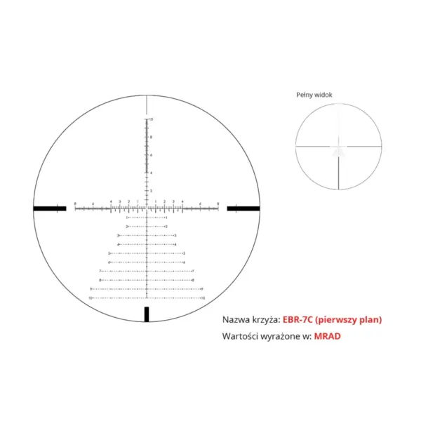 Vortex - Luneta celownicza Strike Eagle 5-25x56 FFP 34 mm AO EBR-7C MRAD - obrazek 4