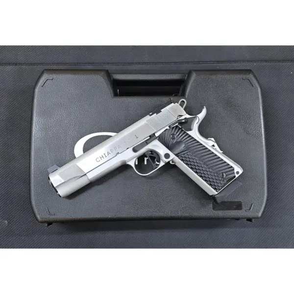 1911 CHIAPPA Empire Grade Chrome .45 ACP