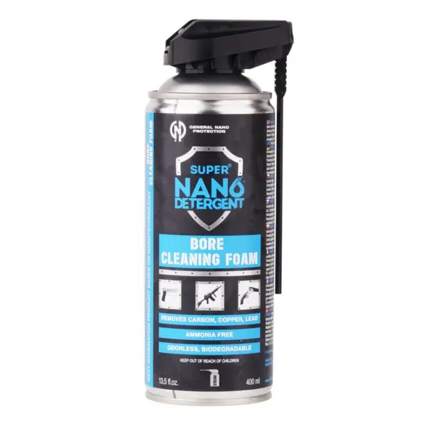 General Nano Protection - Pianka do czyszczenia lufy Super Nano Detergent Bore Cleaning Foam - Spray - 400 ml - 760587