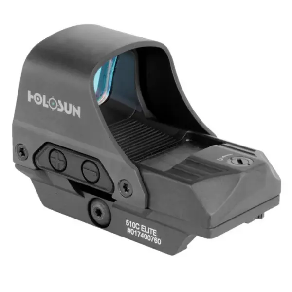 Holosun - Kolimator HE510C-GR Elite Multi Reticle Green Dot - Solar Panel - Green Dot - Czarny - HE510C-GR - obrazek 2