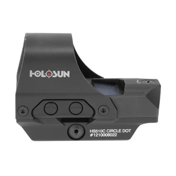 Holosun - Kolimator Open Reflex HS510C Multi Reticle - Solar Panel - Czarny - obrazek 6