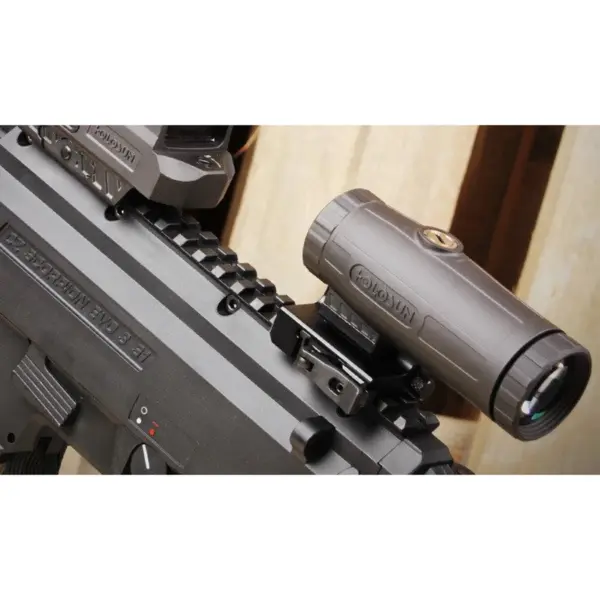 Holosun - Powiększalnik HM3X 3x Magnifier z montażem Flip & QD - Czarny - HM3X - obrazek 7