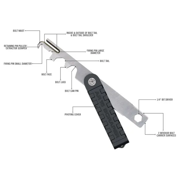 Real Avid - Skrobak do czyszczenia broni AR-15 Scraper™ - obrazek 4