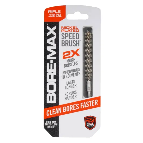 Real Avid - Szczotka do czyszczenia broni Bore-Max Speed Brush .338