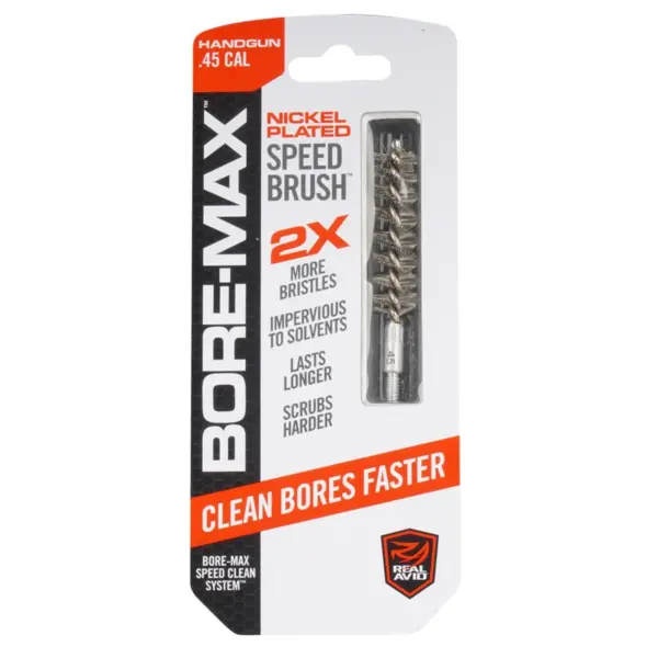 Real Avid - Szczotka do czyszczenia broni Bore-Max Speed Brush .45