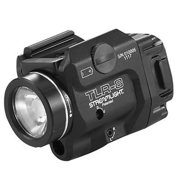 Streamlight - Latarka taktyczna TLR-8 A Flex, czerwony laser