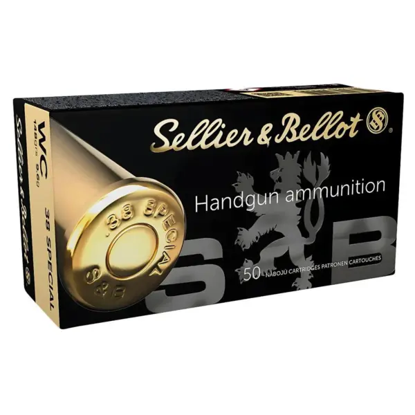 Sellier&Bellot .38 Spec. 9,6g WC